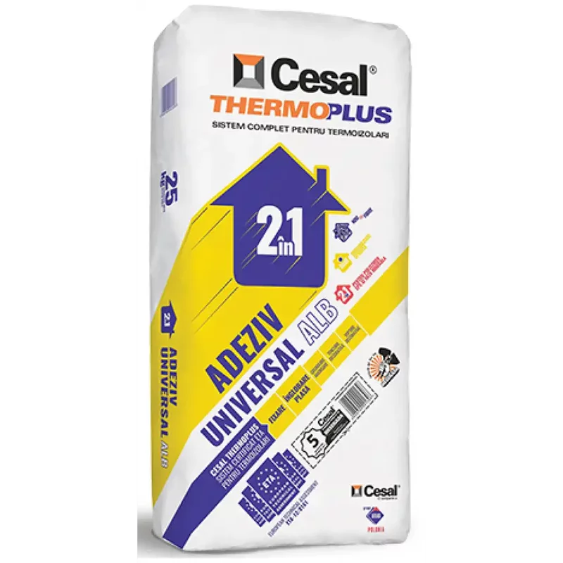 Adeziv vata Cesal thermoplus 2 in 1 ALB, 25 kg/sac